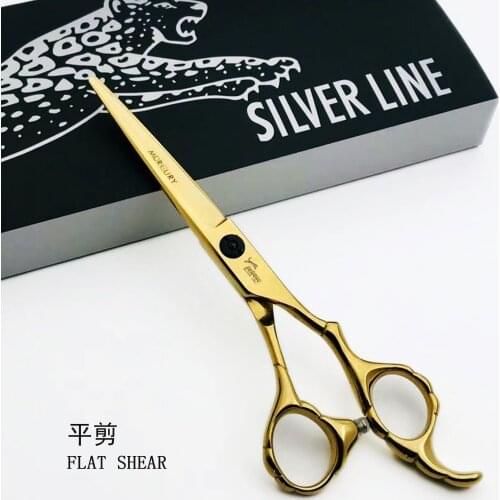 Professional Haircut And Hairdressing Scissors Flat Cut No Trace Tooth Scissors Tool Set Salon Haircut And Hairdressing Scissors
