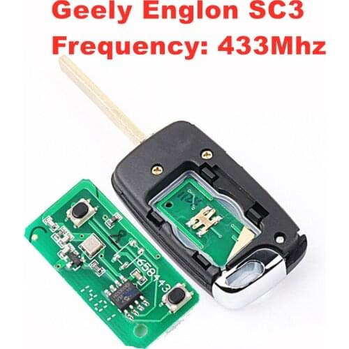 For Geely Englon SC3 frequency 433Mhz car key remote control