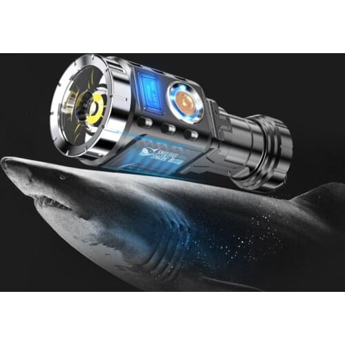 Glare Mini Flashlight Bright Outdoor Portable Rechargeable Torch Battery Aluminum Alloy Fishing Lanterna Flashlights EB50SD