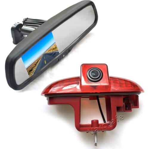 Vardsafe VS811R Reverse Camera & Replacement Rear View Mirror Monitor for Renault Trafic / Vauxhall Vivaro / Opel Combo