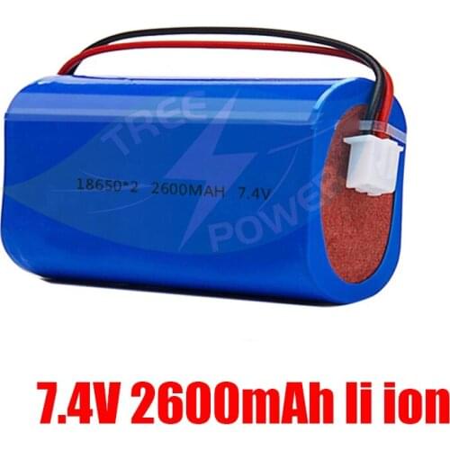 2pcs Heated Jack Smart Battery 18650 2S1P 7.4V 2600mAh Li Ion Battery Pack