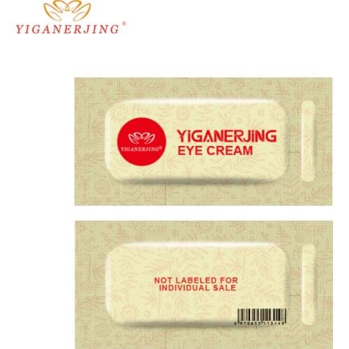 20PCS Sachets Original YIGANERJING Anti Aging Eye Cream Ageless Eye Serum Instantly Puffiness Remove Cream