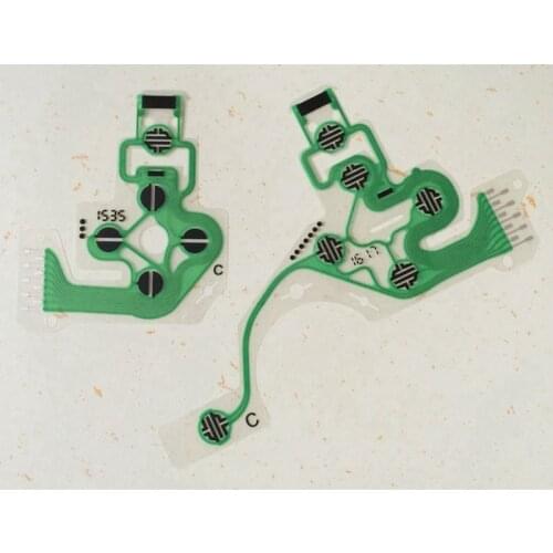 Aipinchun 10Set JDS030 Film Conducteur Flex Nappe De Manette Pad For PlayStation DualShock 4 PS4 New Version JDM-030 Repair Part