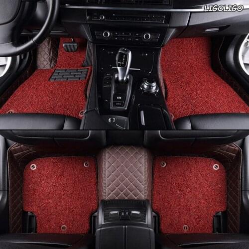 LIGOLIGO Custom car floor mats for Lexus ES IS-C IS LS RX NX GS CT GX LX570 RX350 LX RC RX300 LX470 ES300 ES 200 auto foot mats