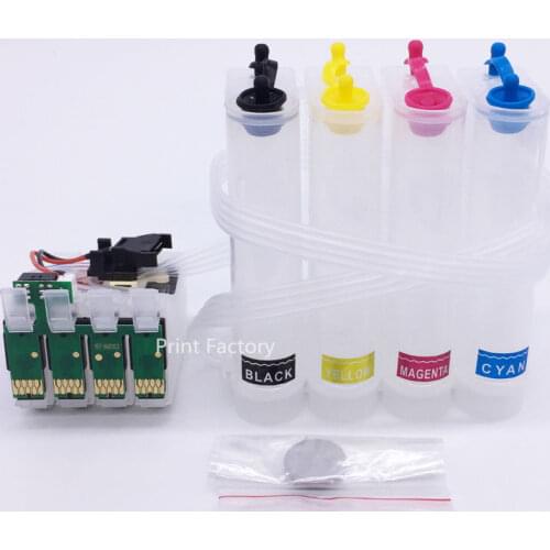 T1971 T1962-T1964 CISS Ink System With ARC Chip For Epson XP211 XP411 XP201 XP401 XP101 XP204 XP214 WF-2532 Without Ink