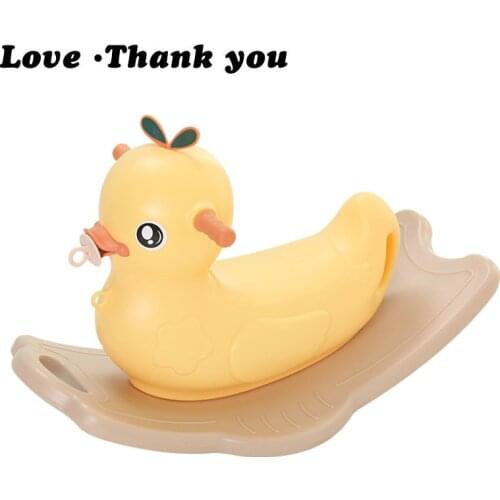 Children rocking horsewang wang team Childrens rocking horse Twisting car scooter Thick plasti Suitable for age 1-8