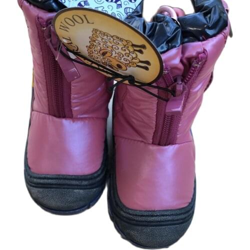 Baby winter boots with real sheep fur inside very very warm 21-23 sizes first walkers