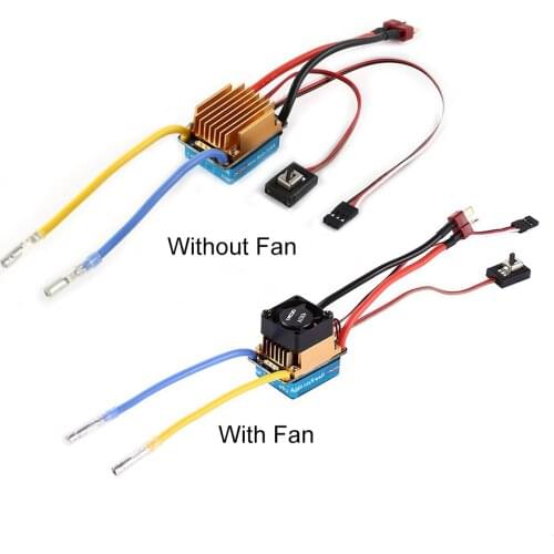 OCDAY 5-13V 320A Waterproof 3S 60A Brushed Motor ESC Electronic Speed Controller For 1/10 RC Car Rc Toys Accessories Clever