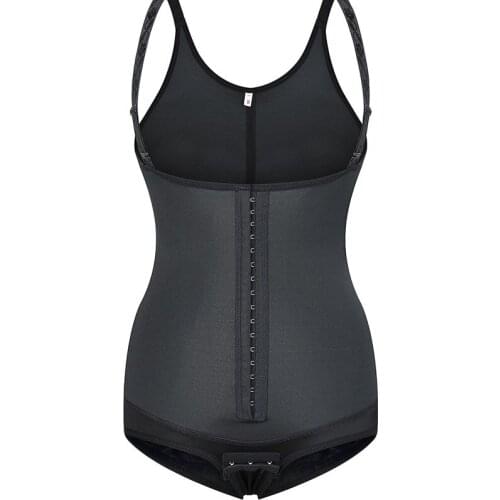 Waist Trainer Corset Women Seamless Tummy Control Panty Body Shaper UnderBust Slimming Workout Fitness Shapewear Thong Bodysuit