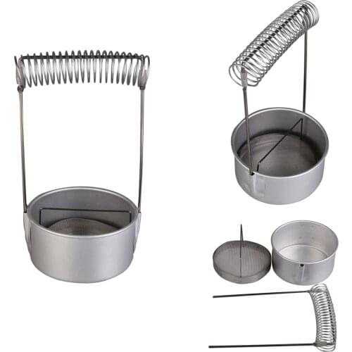 Stainless Steel Paint Brush Washer Cleaner with Screen and Holder Spring Brush Pen Holders School Stationery Painting Supplies