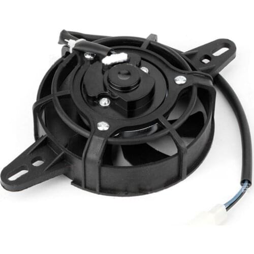 A0NE Oil Cooler Engine Radiator Electric Cooling Fan Fit for 150cc 200cc 250cc Chinese ATV Quad Go Kart Buggy Motorcycle