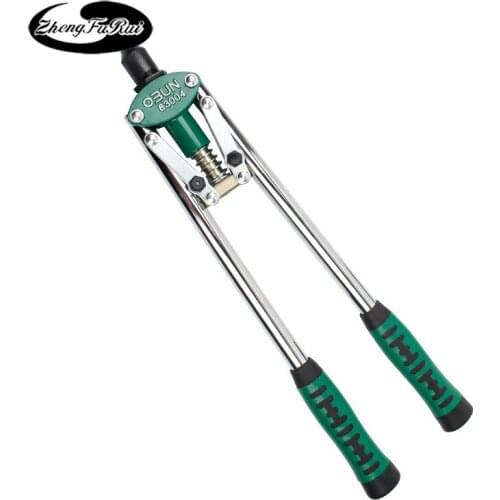 Pull rivet gun manual hardware tool pull core pull cap gun cap nail 17 inch rivet gun safe and durable