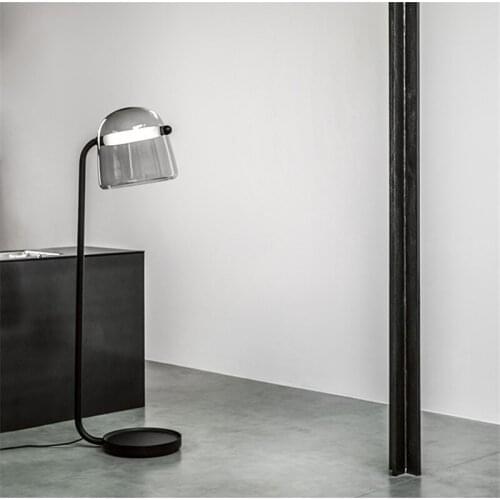 Luxury Metal Floor Lamps Black Grey Modern Standing Floor Lights For Bedroom Living Room Home Decoration Floor Lights FA094