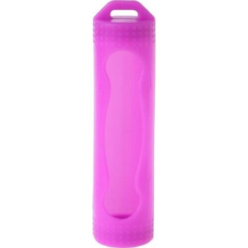 Silicone Sleeve Cover Case For 18650 Battery Protective Bag Pouch Battery Storage Box P82A