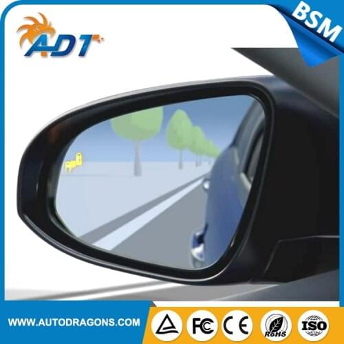 BSM For Camry Vehicle Car Blind Spot Detection System BSD Microwave Radar Sensor Chang Lane LED Light Warning Buzzer Alarm