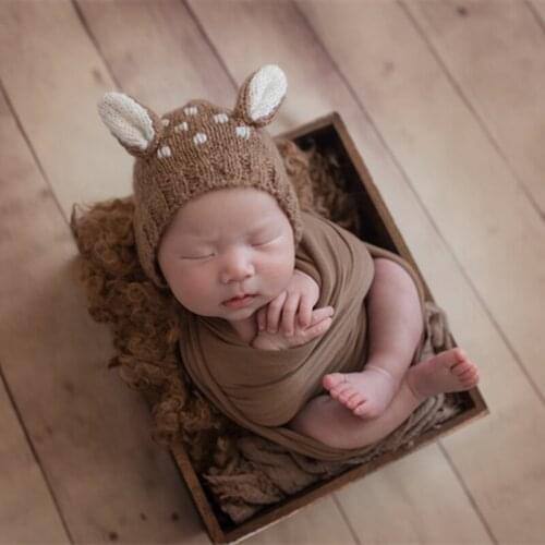 Jersey stretch wrap Newborn Stretch Knit wrap Christmas Layer fabric Knit Soft Swaddle Photography Props