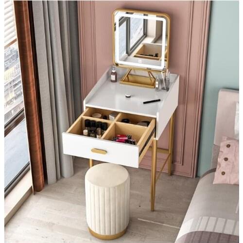 Dressing table bedroom paint mini small apartment light luxury dressing table