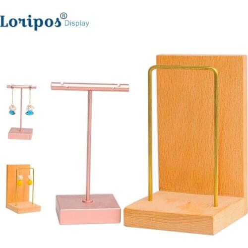 Shopping Mall Display Showcase Storage Eardrop Hook Rack Earring Hanging Jewelry Display Stand For Shows Jewelry Display Set