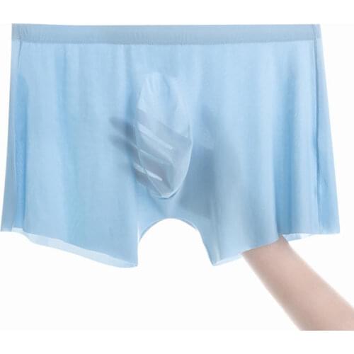 XIUPEIYUE Men's Transparent Briefs
