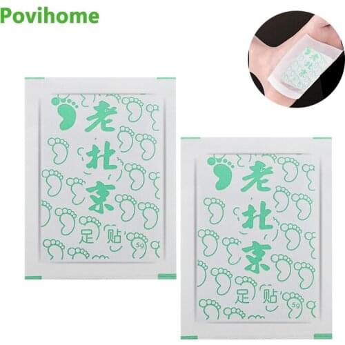 10Pcs Ginger Foot Patch Natural Herbal Chinese Medicine Detox Relieve Headache Irritability Constipation Insomnia Body Care