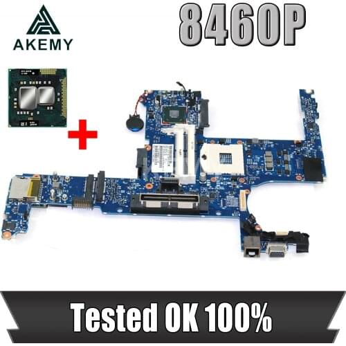 Akemy for HP EliteBook 8460p 642759-001 Notebook for HP 8460P laptop motherboard QM67 100% full tested