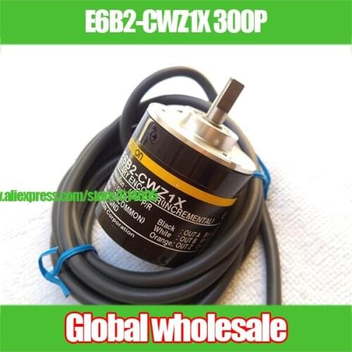 1pcs E6B2-CWZ1X 300P / R bender encoder / E6B2-CWZ1X 300P/R for Omron encoder / PLC / differential output DC5V