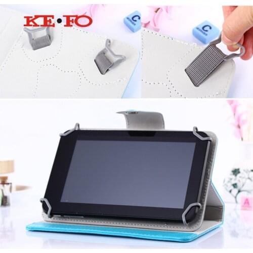 For ASUS Google Nexus 7 PU Leather Case Stand Cover For HP Slate 7 VoiceTab Ultra 7.0 inch Universal Android Tablet bags