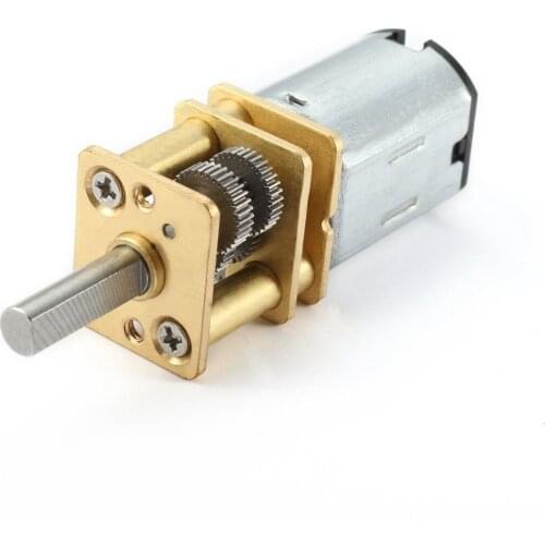 DC 6V 10RPM Micro-Speed Reduction Motor Mini Gear Box Motor with 2 Terminals for RC Car Robot Model DIY Engine Toy