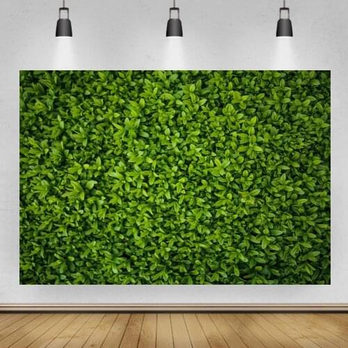 Jungle Party Photography Background Grass Foliage Green Screen Wedding Photographic Photocall Backdrop Photo Studio