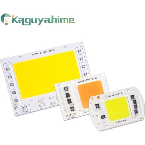 Kaguyahime COB LED Chip 220V 5W 20W 30W 50W Smart IC Integrated Cob Chip DIY For LED Floodlight Spotlight Lamp Beads Grow Light