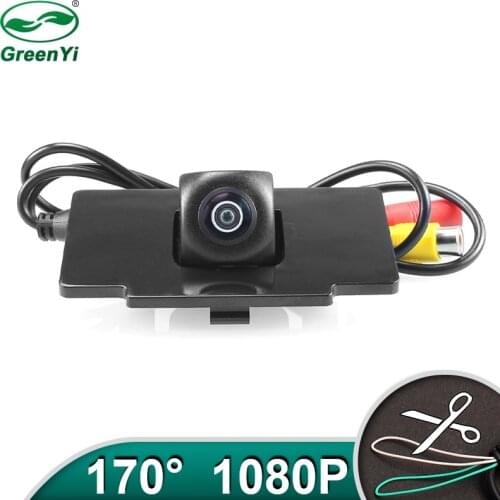 GreenYi HD AHD 1080P 170 Degree Fisheye Lens Vehicle Rear View Camera For Kia Cadenza K7 2012 2013 Car