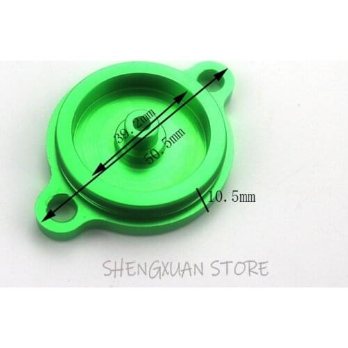 CNC Billet Engine Oil Filter Cover For Kawasaki KX250F KX 250F KXF250 2004-2015 MX spare parts dirt pit bike Motorcross