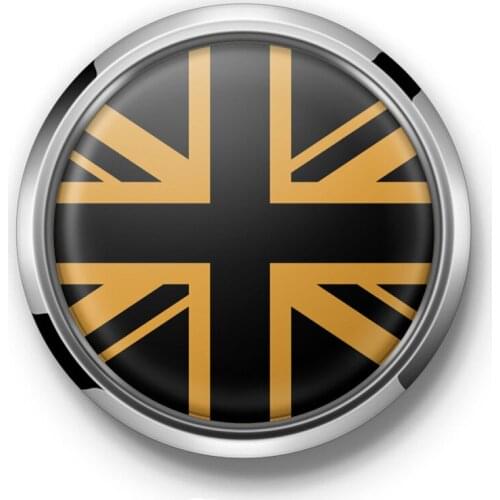 Front Grille Grill Badge Emblem Cover with Sticker For All MINI Cooper R55 R56 R60 F54 F56 F60