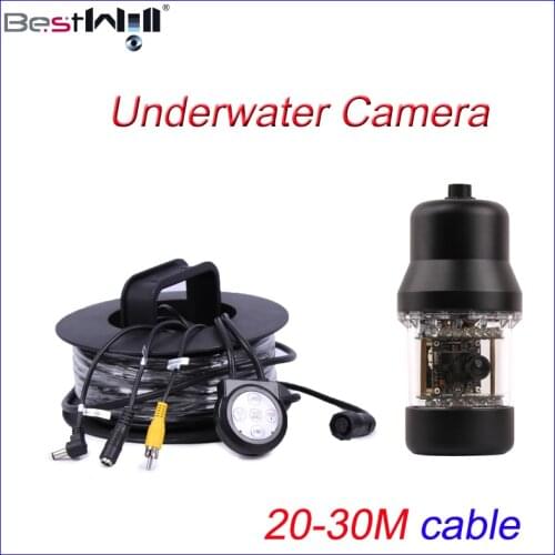 Underwater Rotation Camera HD 600 TVL Underwater Panning Camera CR006BA with 20M to 100M Cable