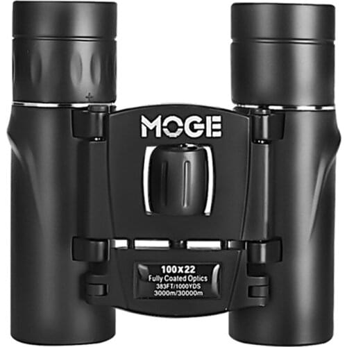 Zoom Night Vision Professional Hd Binoculars Portable Telescope With Mobile Phone Holder Moge 100x22 30000m Camping Hiking