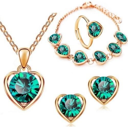 QiLeSen Sets With Precious Stones
