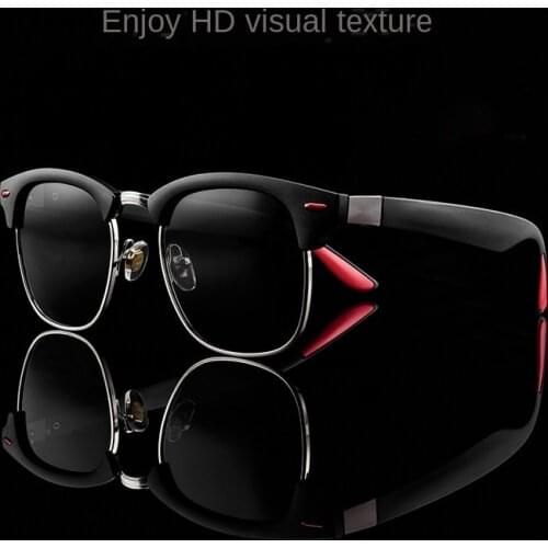 1PC Classic Half Metal Polarized Sunglasses Men Women Brand Designer Semi Rimless Frame Sun Glasses UV400 Gafas Oculos De Sol