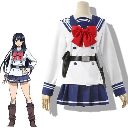 High Rise Invasion Sky Violation Anime Sniper Halloween Cosplay Costume Animation Party Manga Character