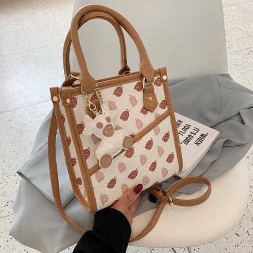 Womens Shoulder Totes Bag 2021 New Korean Quality Simple PU Leather Soft Summer Evening Woman Handbags Crossbody Bags For Women