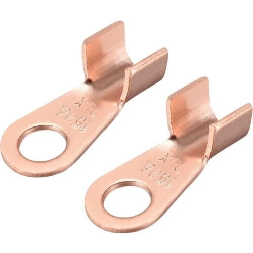 10Pcs 150A Copper Battery Cable Connector Terminal Crimping 16-35mm2 Wire OT-150A