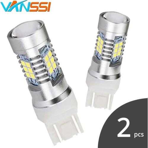 2pcs T20 7440 W21W/7441 7443 7444 W21/5W LED Bulbs White/Red/Amber Yellow for Turn Signal Backup Reverse Tail Brake Light Bulbs