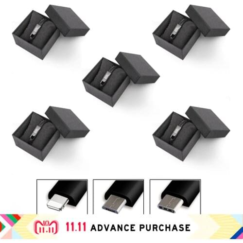 5 pcs usb cable data line Charger for iphone charging iphone 5 huawei 5S 8 xiaomi plus x xs max oppo mi 8 p20 adapter pro type c