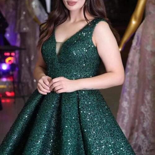 5yards/pc) latest arrival African wedding lace emerald green sequins lace fabric for bling bling party dress FSS225