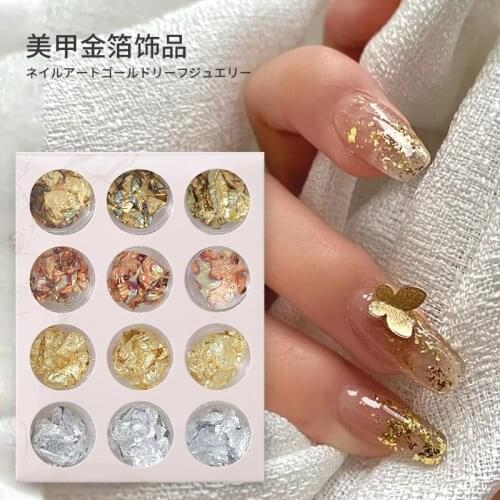 Nail Art Accessories Nail Art Gold and Silver Tin Foil Gold Foil Paper Gold and Silver Foil Paper Silver Foil Paper