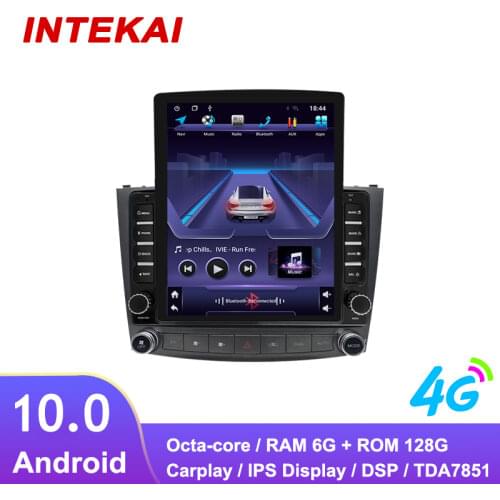 9.7" Vertical Style Tesla Screen Android Car Radio GPS Navigation multimedia player for Lexus IS250 200 300 350