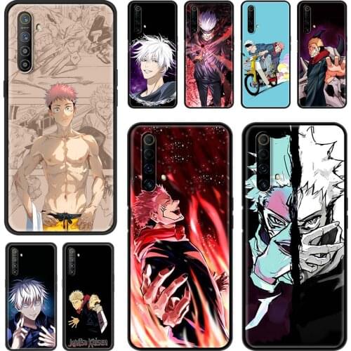 Phone Case For Realme GT Neo 8 7 6 5 Pro V15 V13 C25 C21 C20 C15 X50 X7 Q2 XT Cover Anime jujutsu kaisen