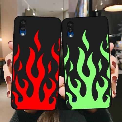 For ZTE Blade A7 A5 A3 2020 Case Fashion Flame silicone Soft TPU Cute Back Cases for ZTE Blade A5 A7 2020 Phone Cover Coque