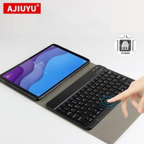 Bluetooth keyboard Case For Lenovo Tab M10 HD TB X306F TB-X306X TB-X306 F 10.1" Tablet Protective keyboard Cover PU Leather Case