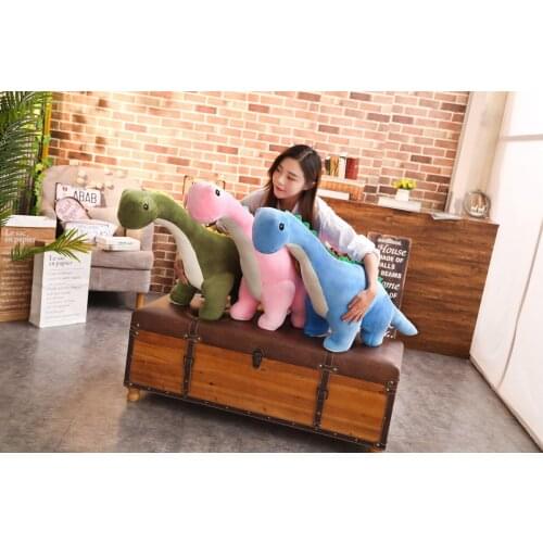 Dinosaur Plush Cartoon Cute Dinosaur Long Neck Plush Toy Soft Animal Stuffed Doll Kawaii Plush Christmas Gift for Children