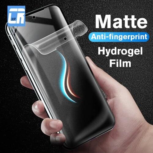 No Fingerprint Matte Hydrogel Film for Xiaomi Redmi Note 8 7 pro 8A Screen Protector for Xiaomi 9t pro 9x 9 Lite Protective film